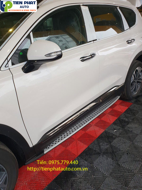 Bệ bước chân cho Hyundai Santafe 2019