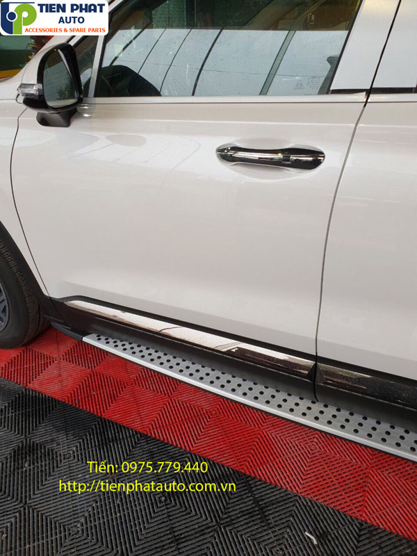Bệ bước chân cho Hyundai Santafe 2019
