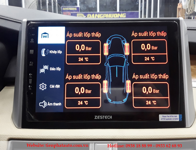Cam-bien-ap-suat-lop-Suzuki-XL-tich-hop-vao-man-hinh-android