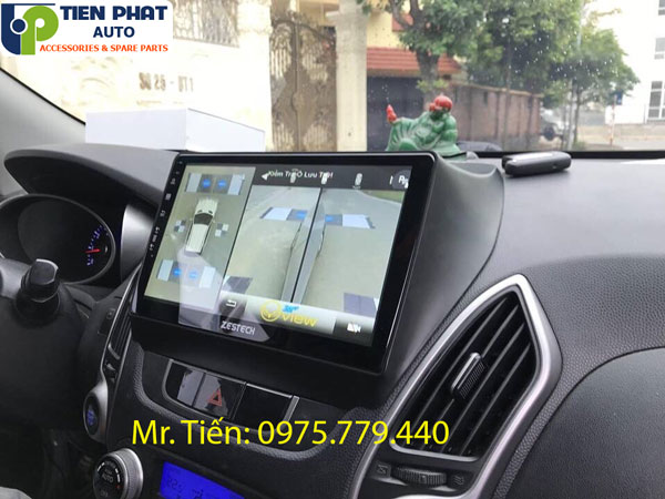 Lắp đặt camera 360 cho xe Hyundai Tucson chính hãng giá tốt tại TPHCM