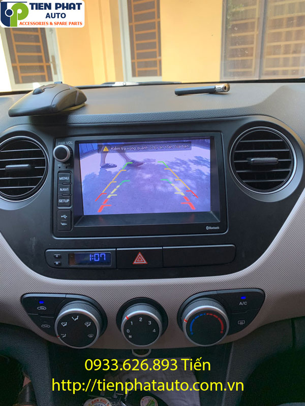 Màn hình DVD hiển thị camera lùi cho Hyundai Grand I10