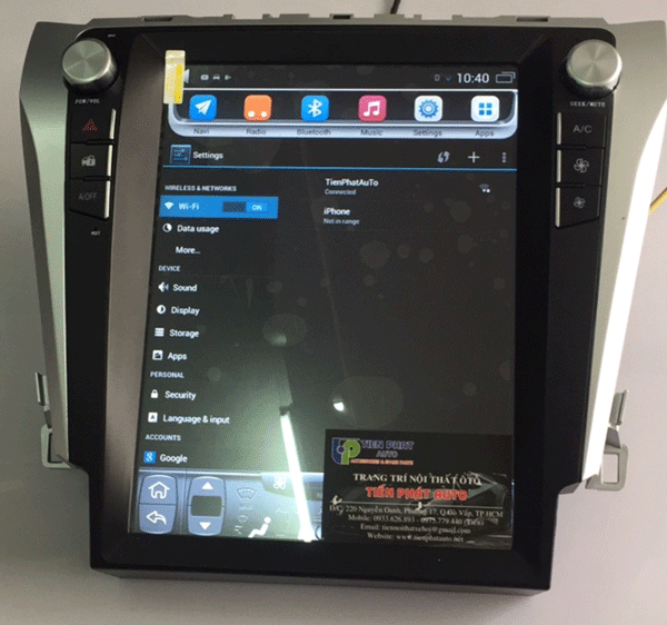 DVD Tesla Cao Cấp Cho Camry 2016-2018