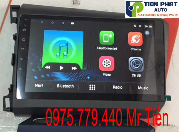 màn hình dvd android cho xe honda civic
