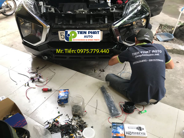 Lắp bi gầm GTR cho Mitsubishi Xpander 2018 chính hãng uy tín tại TPHCM