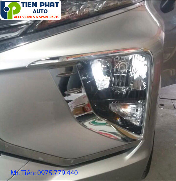 Viền đèn trước sau Mitsubishi Xpander - Đồ chơi phụ kiện xe Mitsubishi Xpander 2018-2019 