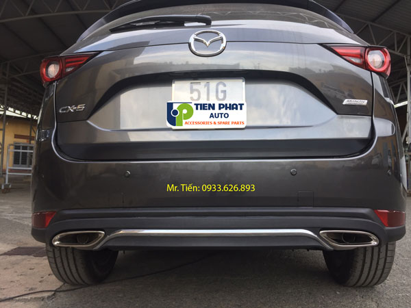 Độ lip 2 pô kiểu Mercedes cho Mazda CX5 tại Tiến Phát Auto