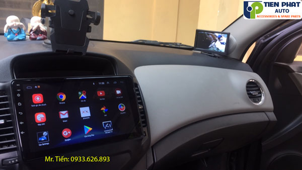 Gắn camera gương cập lề cho Chevrolet Cruze chính hãng