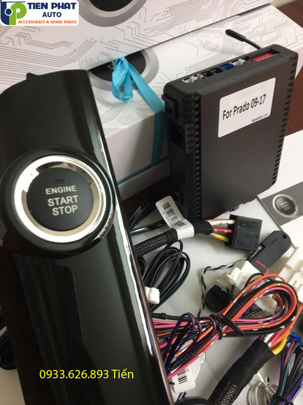 Lắp đặt bộ chìa khóa thông minh Start Stop Smart Key cho Toyota Prado 2018