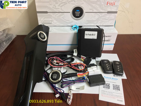 Lắp đặt bộ chìa khóa thông minh Start Stop Smart Key cho Toyota Prado 2018