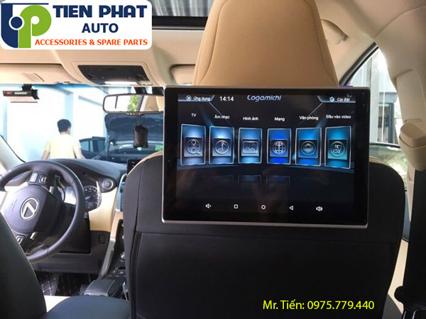 Màn hình gối đầu Android cho Lexus 570 chính hãng tại TPHCM