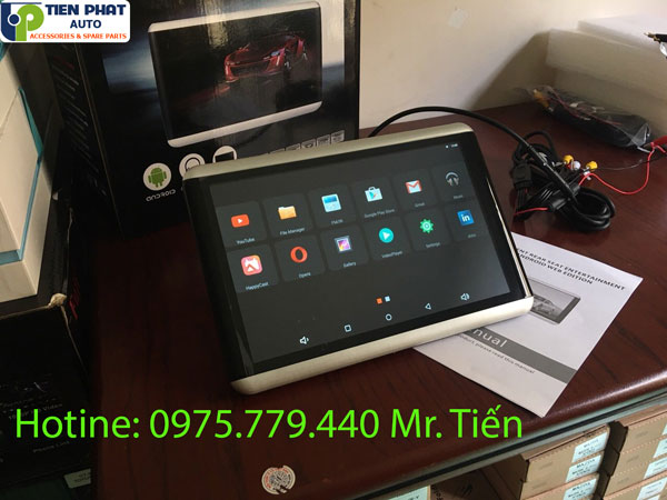 Lắp đặt màn hình gối đầu ô tô tại Gò Vấp