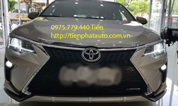 Ốp body và cản trước cho Toyota Camry 2018