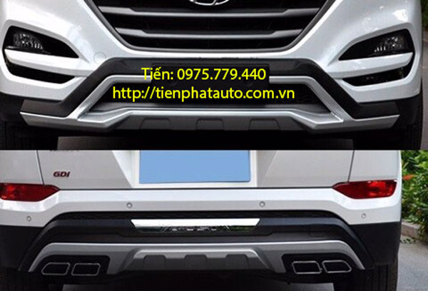 Ốp cản trước - Ốp cản sau cho Hyundai Tucson