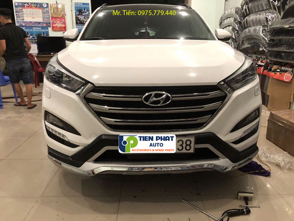 Ốp cản trước sau cho Hyundai Tucson 2018-2019