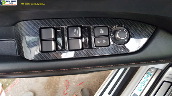  Phụ kiện ốp nội thất cho Mazda CX5 bằng vật liệu carbon