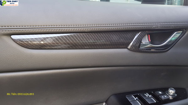  Phụ kiện ốp nội thất cho Mazda CX5 bằng vật liệu carbon