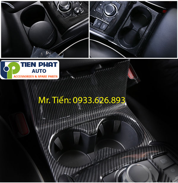  Phụ kiện ốp nội thất cho Mazda CX5 bằng vật liệu carbon