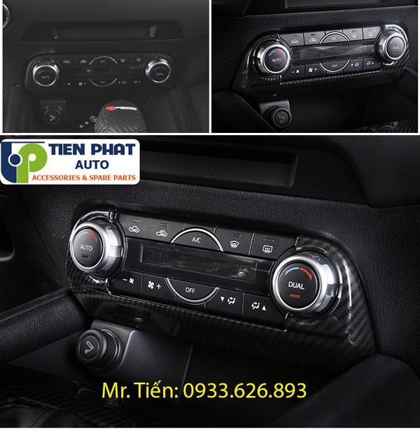  Phụ kiện ốp nội thất cho Mazda CX5 bằng vật liệu carbon