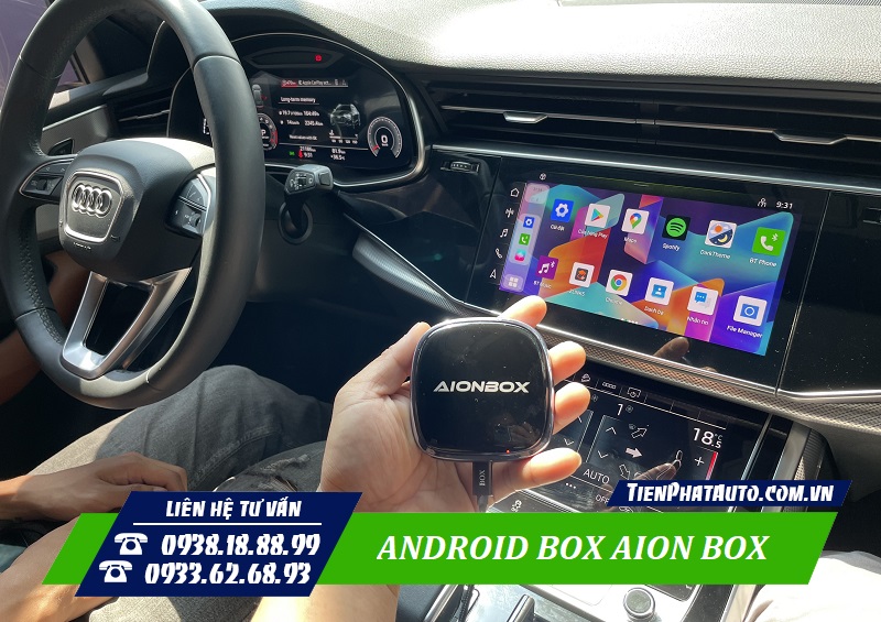 Android Box Aion Box giúp biến chiếc màn hình zin thành Android