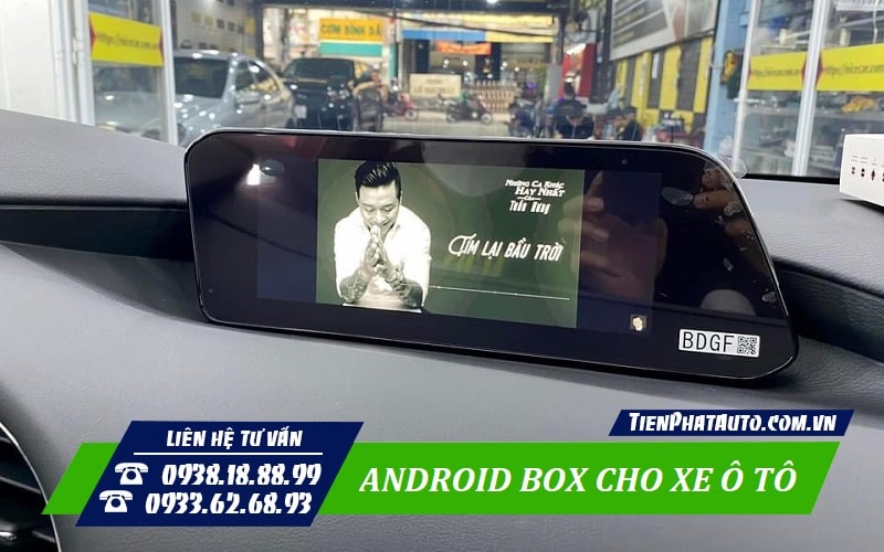 Android Box cho ô tô giúp đáp ứng các nhu cầu giải trí trên xe