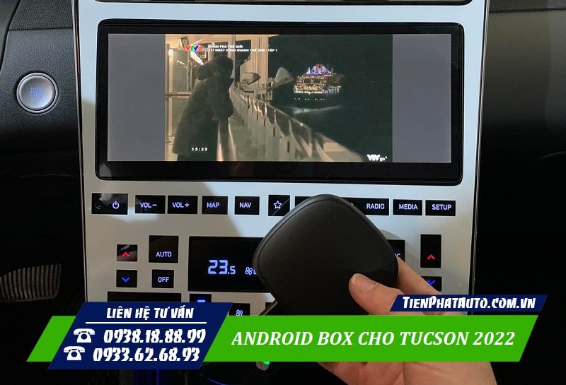Android Box cho Tucson giúp biến DVD zin thành Android