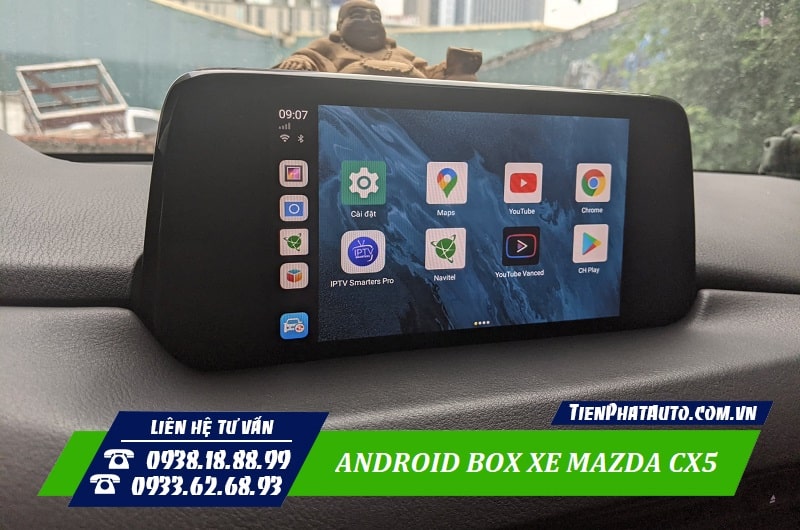 Giao diện Android Box đẹp bắt mắt hơn so với ziin nguyên bản