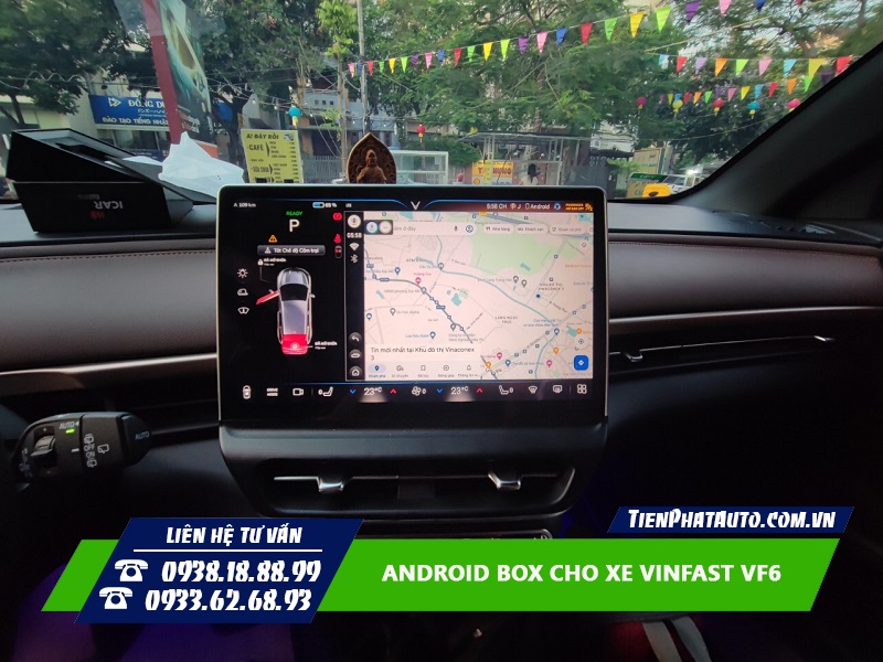 Tích hợp xem chỉ dẫn đường và hỗ trợ cảnh báo giao thông