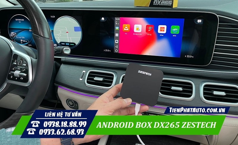 Android Box Zestech DX265 Plus tích hợp khiển bằng giọng nói thông minh