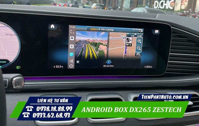 Android Box Zestech DX265 Plus tích hợp phần mềm chỉ dẫn đường tiện lợi
