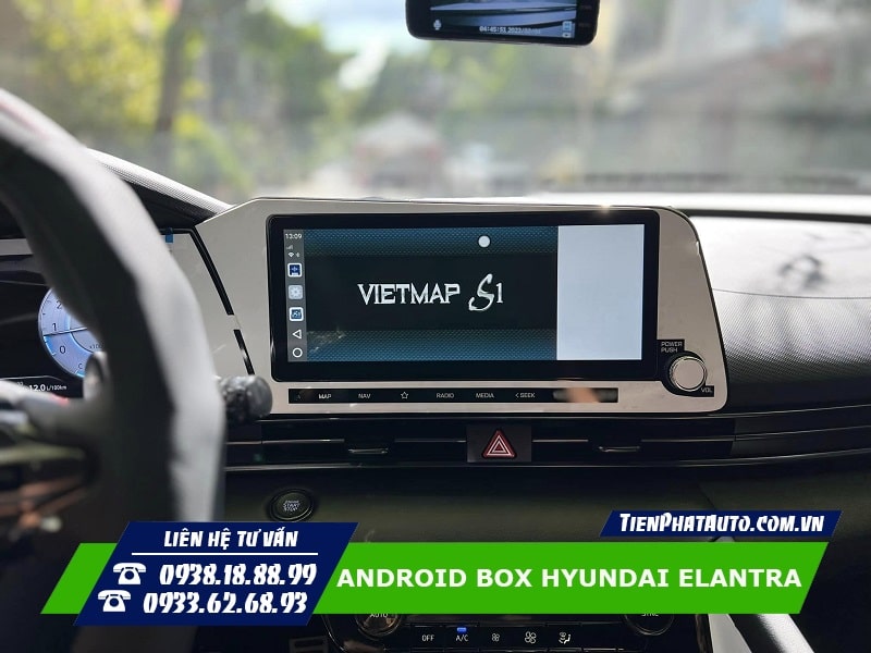 Phần mềm Vietmap S1 hỗ trợ cảnh báo giao thông và tốc độ