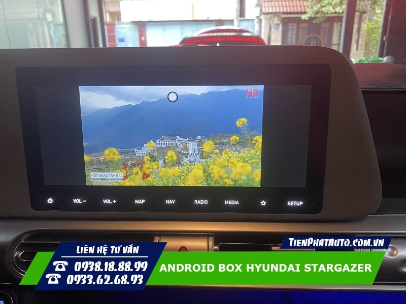 Lắp Android Box cho Hyundai Stargazer đáp ứng các nhu cầu giải trí
