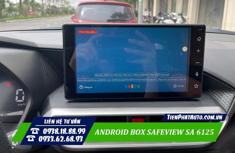 Android Box Safeview SA 6125 tích hợp điều khiển giọng nói thông minh