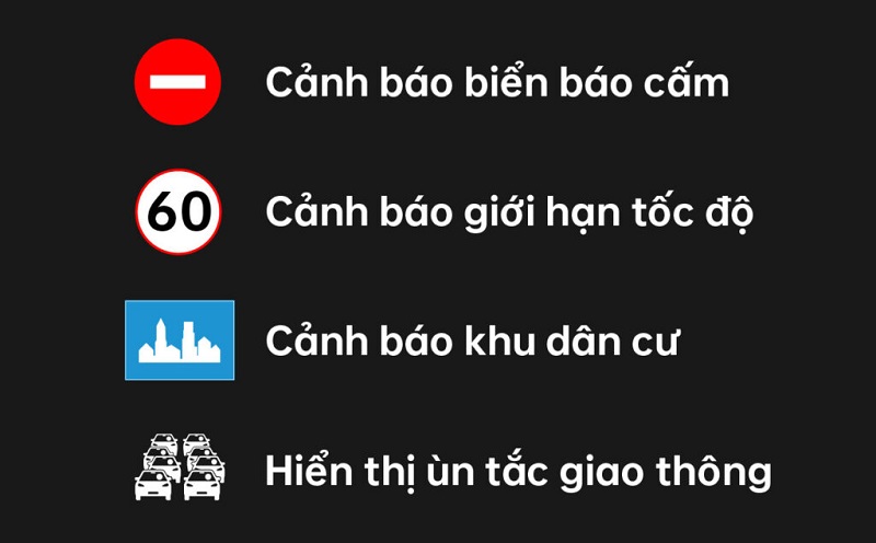Utour i8 hỗ trợ cảnh báo giao thông, tìm chỉ dẫn đường