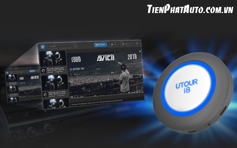 Tiến Phát Auto phân phối và lắp đặt Android Box Utour i8 chính hãng
