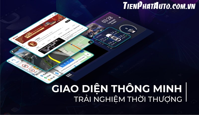 Android Box Vietmap BS10 tích hợp sử dụng giao diện thông minh