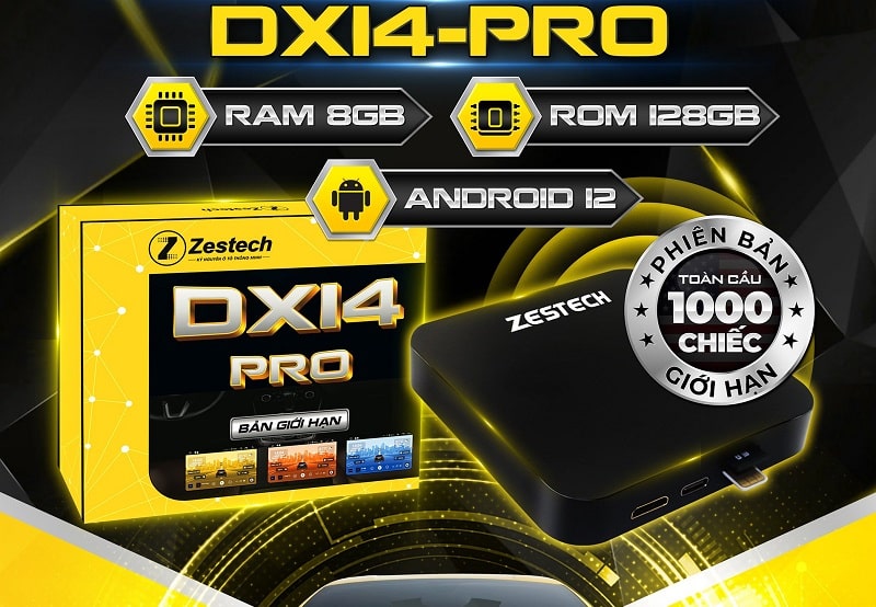Android Box Zestech DX14 Plus chính hãng mới nhất năm 2023