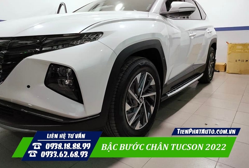 Mẫu bậc bước chân cho xe Hyundai Tucson 2023 loại 2