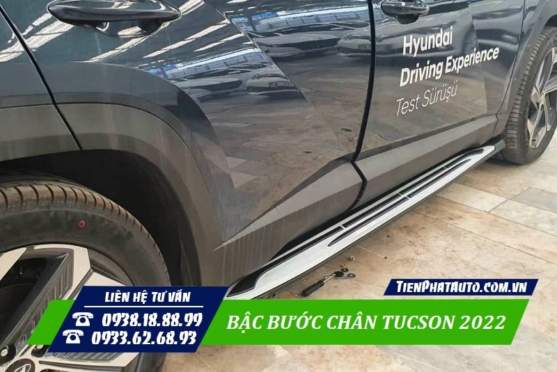 Mẫu bậc bước chân cho xe Hyundai Tucson 2023 loại 3