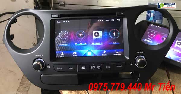 lap man hinh dvd chay android cho hyundai i10 uy tin chuyen nghiep
