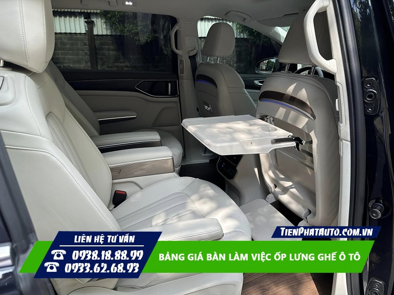 Bàn làm việc ốp lưng ghế ô tô có khá nhiều mẫu để quý khách lựa chọn