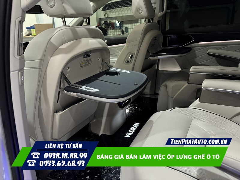Bàn làm việc là một trong những Option trong gói nâng cấp Limousine