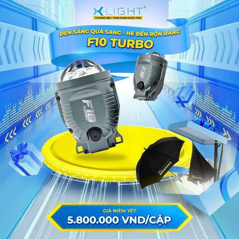 Bảng giá bi gầm Xlight F10 Turbo chính hãng 2024