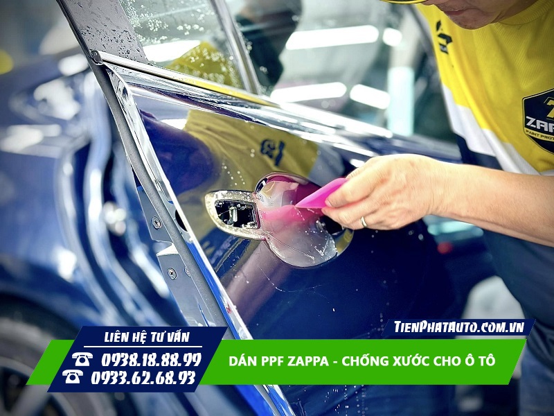 Bạn có thể lựa chọn vị trí cần thiết để thực hiện dán PPF cho xe của mình