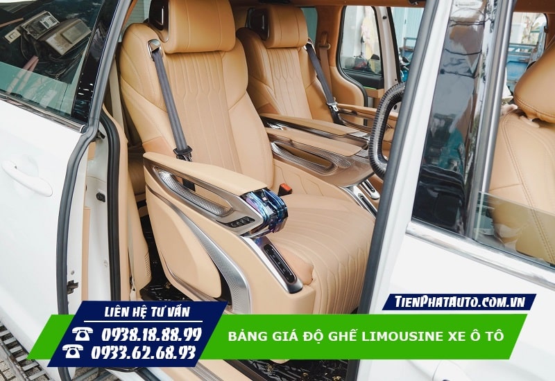 Tiến Phát Auto hỗ trợ giao nhận xe tại nhà cho khách hàng độ Limousine