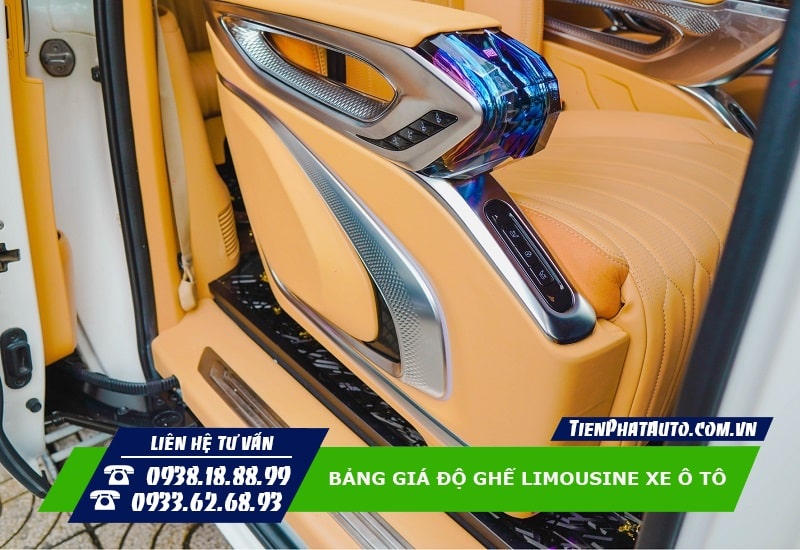 Liên hệ Tiến Phát Auto để được tư vấn độ ghế Limousine cho xe ô tô