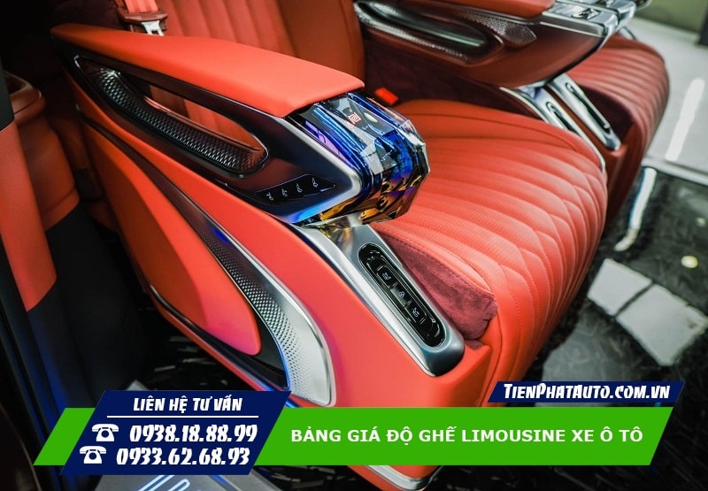 Tiến Phát Auto chuyên độ ghế Limousine cho xe ô tô tại TPHCM