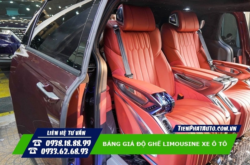 Nhu cầu độ ghế Limousine cho ô tô ngày càng phổ biến và ưa chuộng
