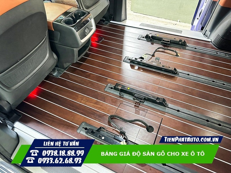 Hãy liên hệ Tiến Phát Auto nếu bạn đang quan tâm độ sàn gỗ ô tô nhé