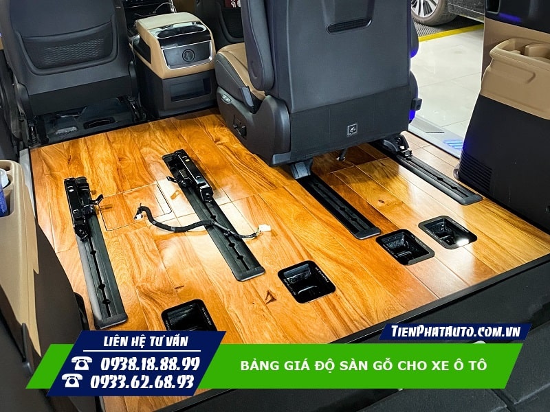 Chất liệu gỗ cao cấp đảm bảo không ngấm nước, không mùi hôi