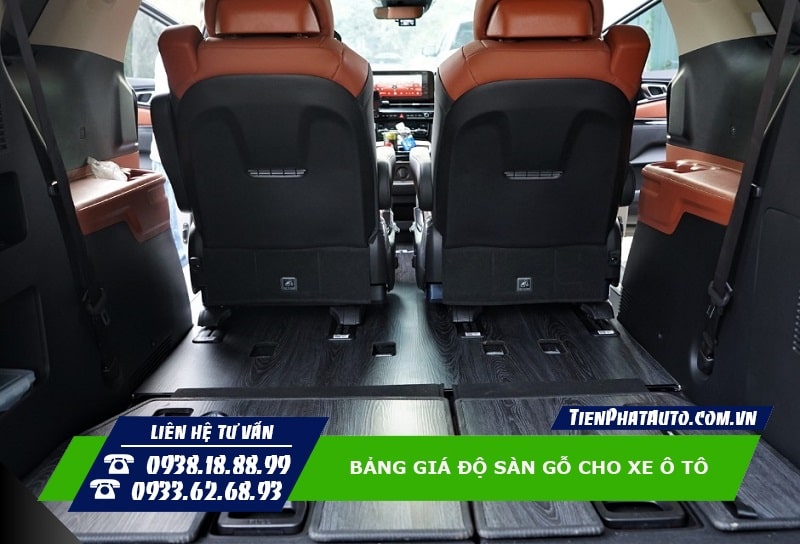 Độ sàn gỗ cho ô tô là lựa chọn hầu như không thể nào bỏ qua
